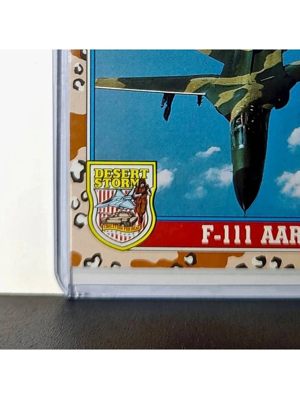 F-111 Aardvark 1991 Topps Desert Storm #133 Card